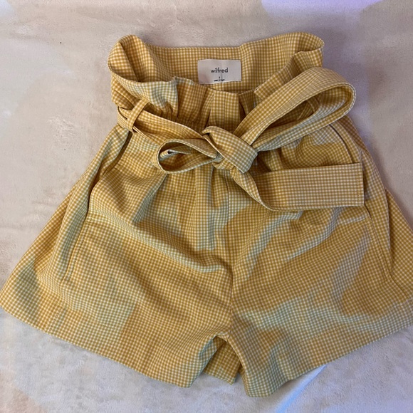 Wilfred gingham tie up dress shorts - Picture 2 of 2